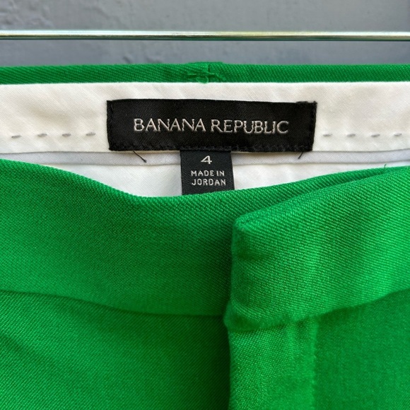 Banana Republic Green Sloan Pant, size 4 - Picture 4 of 11